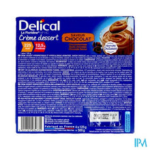 Afbeelding in Gallery-weergave laden, Delical Creme Dessert La Floridine Chocola 4x125g
