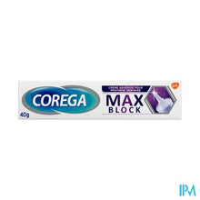 Load image into Gallery viewer, Corega Max Block Kleefcreme Gebitsprothese 40g
