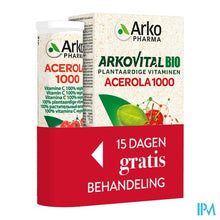 Afbeelding in Gallery-weergave laden, Arkovital Acerola 1000 Bio Comp 30 + Comp 15
