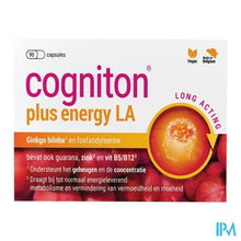 Afbeelding in Gallery-weergave laden, Cogniton Plus Energy La Caps 90
