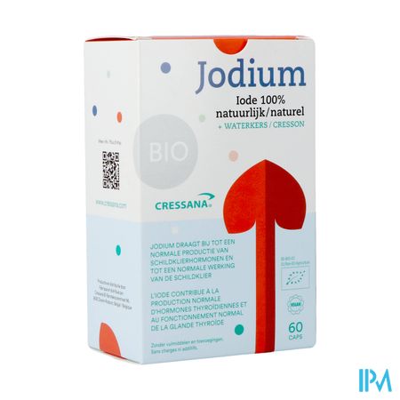 Cressana Bio Jodium + Chlorella + Waterkers Caps60