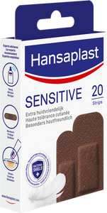 Hansaplast Pleisters Sensitive Dark 20