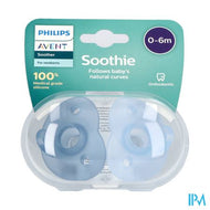 Philips Avent Fopspeen +0m Soothie Boy 2