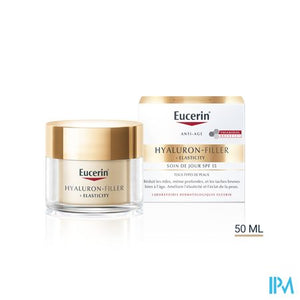 Eucerin Hyaluron Filler+elast. Dagcreme Ip15 50ml