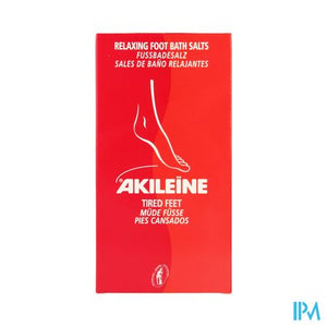 Akileine Rood Badzout Voeten Zakje 2x150g 101220