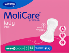 Afbeelding in Gallery-weergave laden, Molicare Premium Lady Pad 5 Drops 43x16cm 14 Nf
