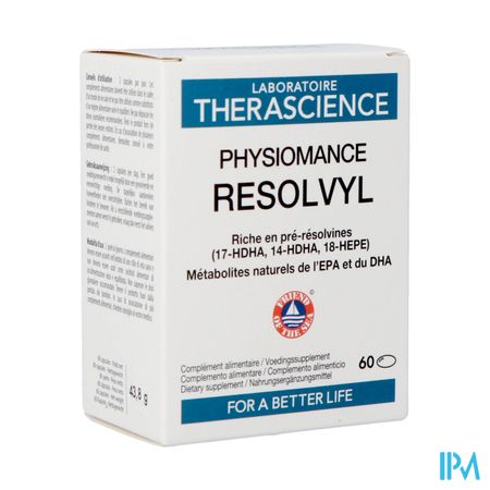 Resolvyl Physiomance Caps 60 Phy436b