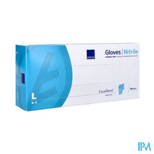 Load image into Gallery viewer, Abena Excellent Handschoen Nitrile l Blauw

