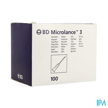 Load image into Gallery viewer, Bd Microlance Naald Hypoderm. 27g 1/2'' Ster 100
