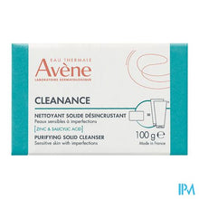 Afbeelding in Gallery-weergave laden, Avene Cleanance Reinigingsbar 100g
