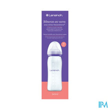 Load image into Gallery viewer, Lansinoh Zuigfles Glas + Speen 240ml 4
