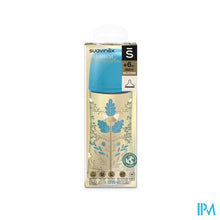 Afbeelding in Gallery-weergave laden, Suavinex Gold Bottle Silicone Slow Flow 360ml Blue
