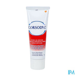 Corsodyl 10mg/g Gel Dentaire Tube 50g