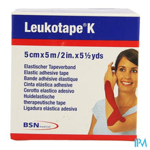 Afbeelding in Gallery-weergave laden, Leukotape K Kleefwindel Elast Rood 5,0cmx5m 1
