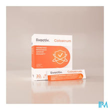 Afbeelding in Gallery-weergave laden, Livactiv Colostrum Pdr Stick 30x1,8g Heel
