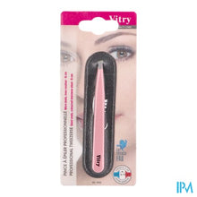 Afbeelding in Gallery-weergave laden, Epileerpincet Prof. Schuin Inox
