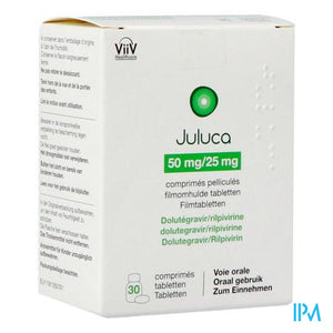 Juluca Pi Pharma 50mg/25mg Filmomh Tabl 30 Pip