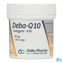 Afbeelding in Gallery-weergave laden, Coenzyme Q10 Caps 30x30mg Deba
