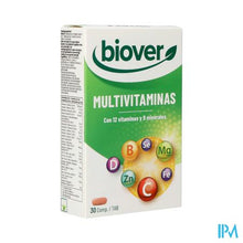 Afbeelding in Gallery-weergave laden, BIOVER MULTIVITAMINE 30 TABL NF
