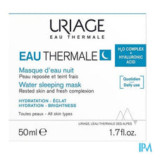 Afbeelding in Gallery-weergave laden, Uriage Eau Thermale Masker Water Nacht 50ml
