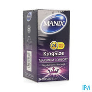 Manix King Size Condoms 24