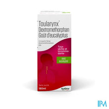 Afbeelding in Gallery-weergave laden, Toularynx Dextromethorphan Eucalyptussmaak 180ml siroop
