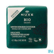Afbeelding in Gallery-weergave laden, Nuxe Bio Overvette Zeep Mild Camelineolie 100g
