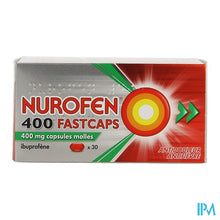 Afbeelding in Gallery-weergave laden, Nurofen 400 Fastcaps Caps 30x400mg
