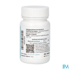 Vit D3 Caps 60 Pharmanutrics