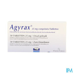 Agyrax 25mg Comp 50