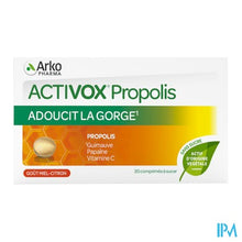 Load image into Gallery viewer, Activox Propolis Pastilles Citrus Comp 24
