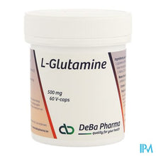 Load image into Gallery viewer, l-glutamine Caps 60x500mg Deba
