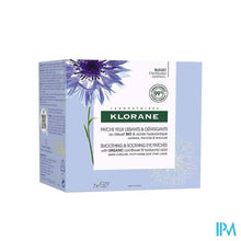 Load image into Gallery viewer, Klorane Gezicht Korenbl.bio Patch Gladm.hydrog.7x2
