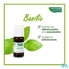 Afbeelding in Gallery-weergave laden, Phytosun Basilicum Eco 10ml

