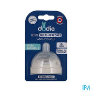 Dodie Fopspeen Biomim.&ring +6m Silic. R. 3 Snel 1