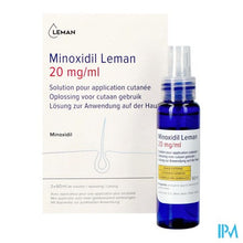 Load image into Gallery viewer, Minoxidil Leman 20mg/ml Opl Cutaan Gebruik 3x60ml
