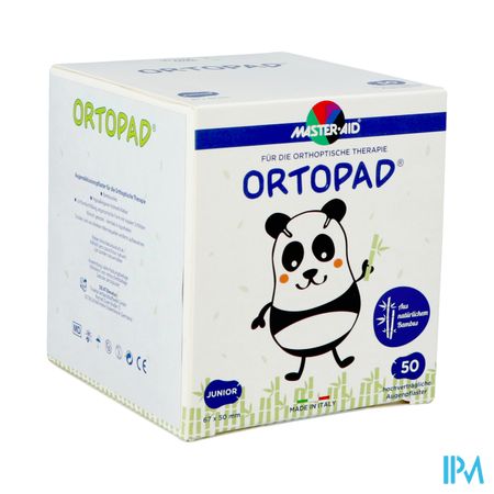 Ortopad Wit Junior Oogpleister 50