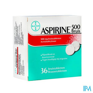 Aspirine 500mg Comp Eff 36