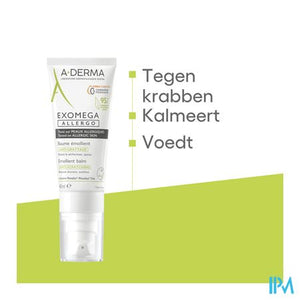 Aderma Exomega Allergo Emolierende Balsem 40ml