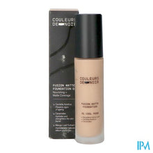 Load image into Gallery viewer, Couleurs De Noir Fus. Matte Fdt 01 C. Rose 30ml
