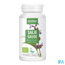 Afbeelding in Gallery-weergave laden, Purasana Salie 250mg Bio V-caps 120

