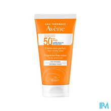 Load image into Gallery viewer, Avene Zon Spf50+ Creme Zonder Parfum 50ml
