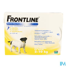 Load image into Gallery viewer, Frontline Spot On Hond 2-10kg Pipet 6x0,67ml
