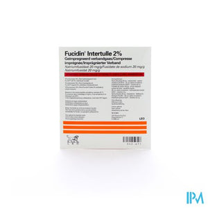 Fucidin Intertulle Compres 10x10cm