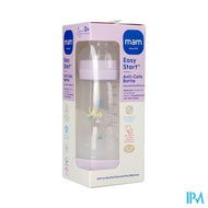 Mam Zuigfles Easy Start A/colic Matt Lila 260ml