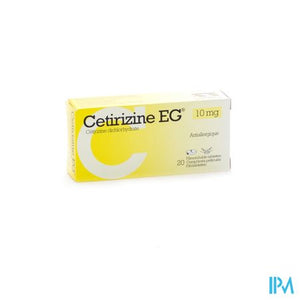 Cetirizine EG          Tabl 20X10Mg