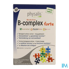 Afbeelding in Gallery-weergave laden, Physalis B-complex Forte Comp 30
