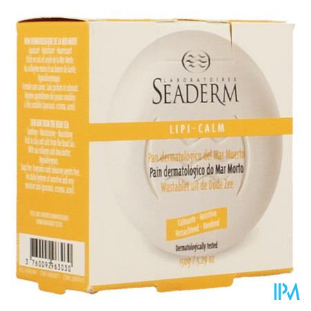 Seaderm Tablette lavante sans savon de la Mer Morte 150g
