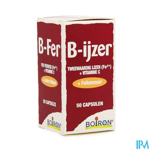 B-ijzer Nutridoses Caps 50 Boiron