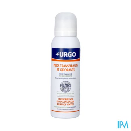 Urgo Transp.&onaang.ruikende Voet Filmo Foam 125ml